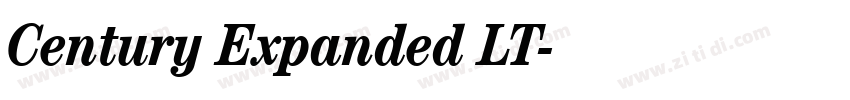 Century Expanded LT字体转换 Century Expanded LT字体转换